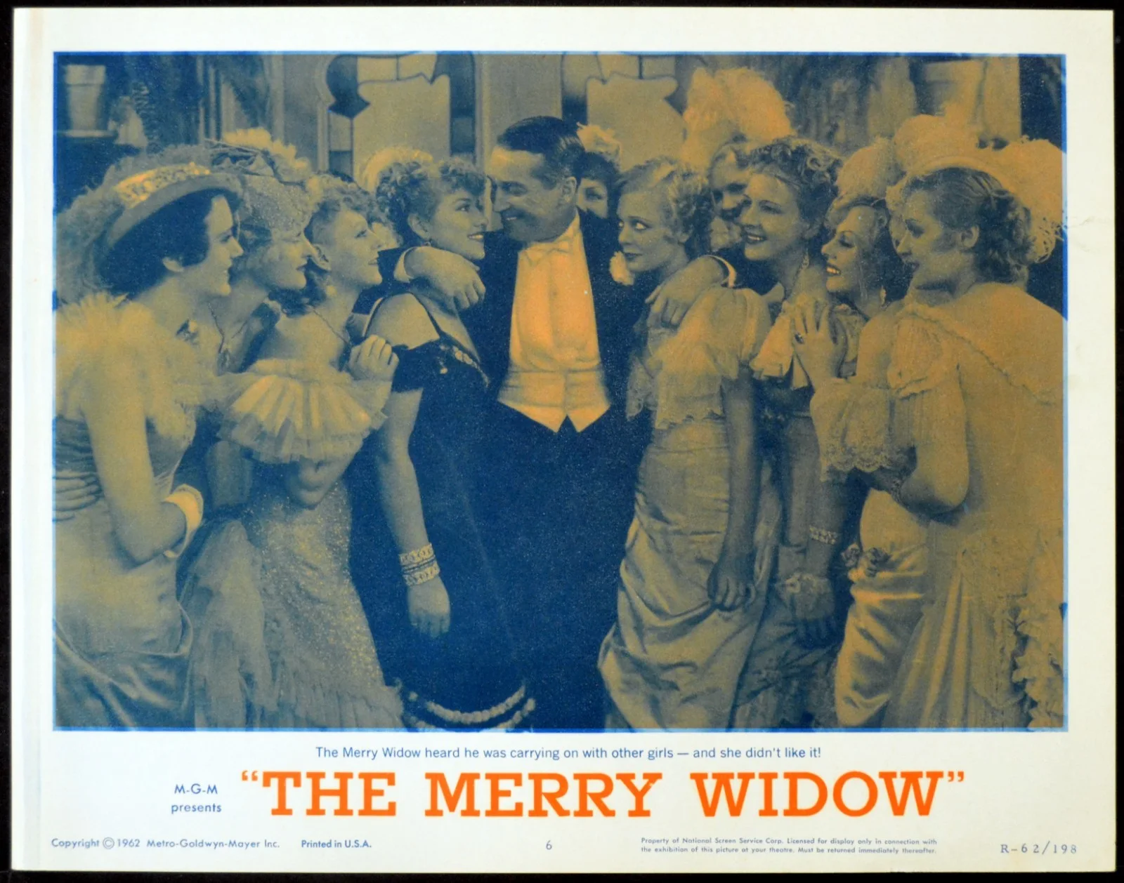 MERRY WIDOW 1934 Maurice Chevalier, Jeanette MacDonald 6 LOBBY CARDS, изображение 4