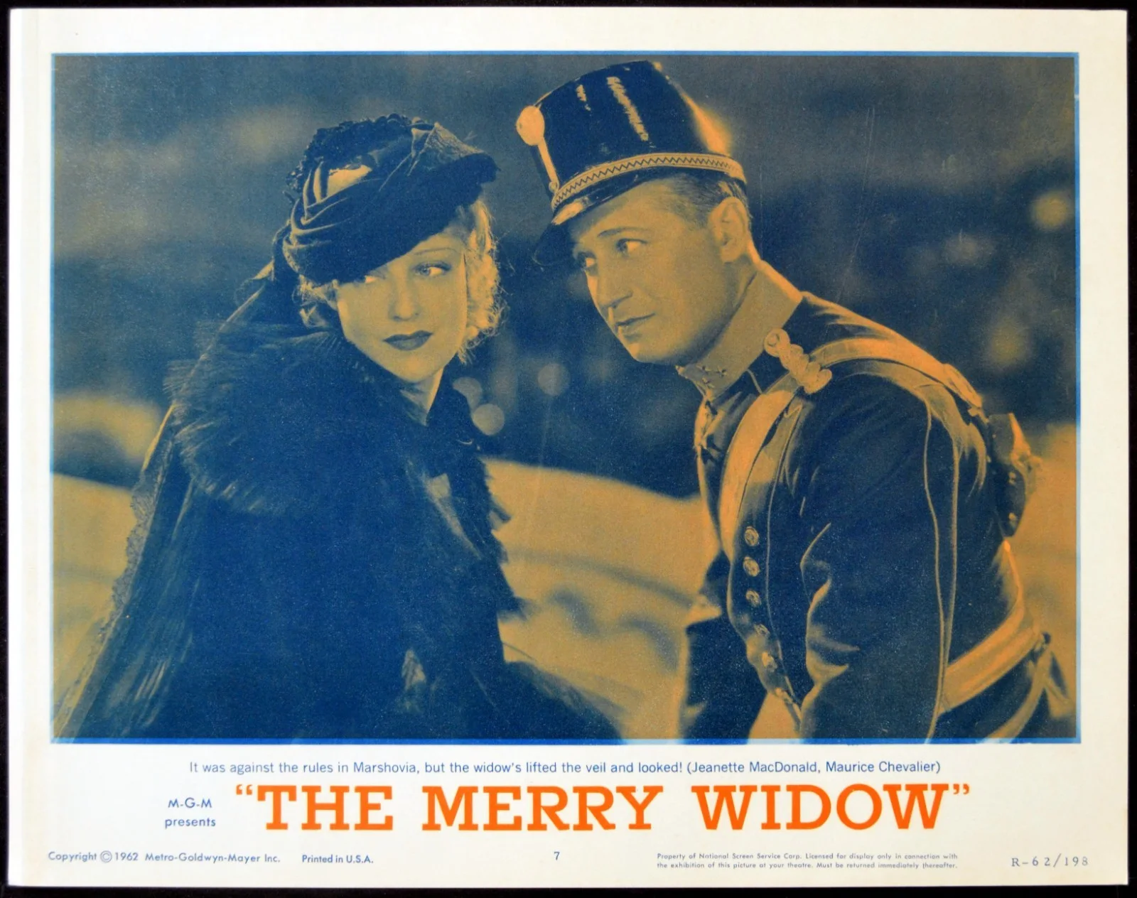 MERRY WIDOW 1934 Maurice Chevalier, Jeanette MacDonald 6 LOBBY CARDS, изображение 5