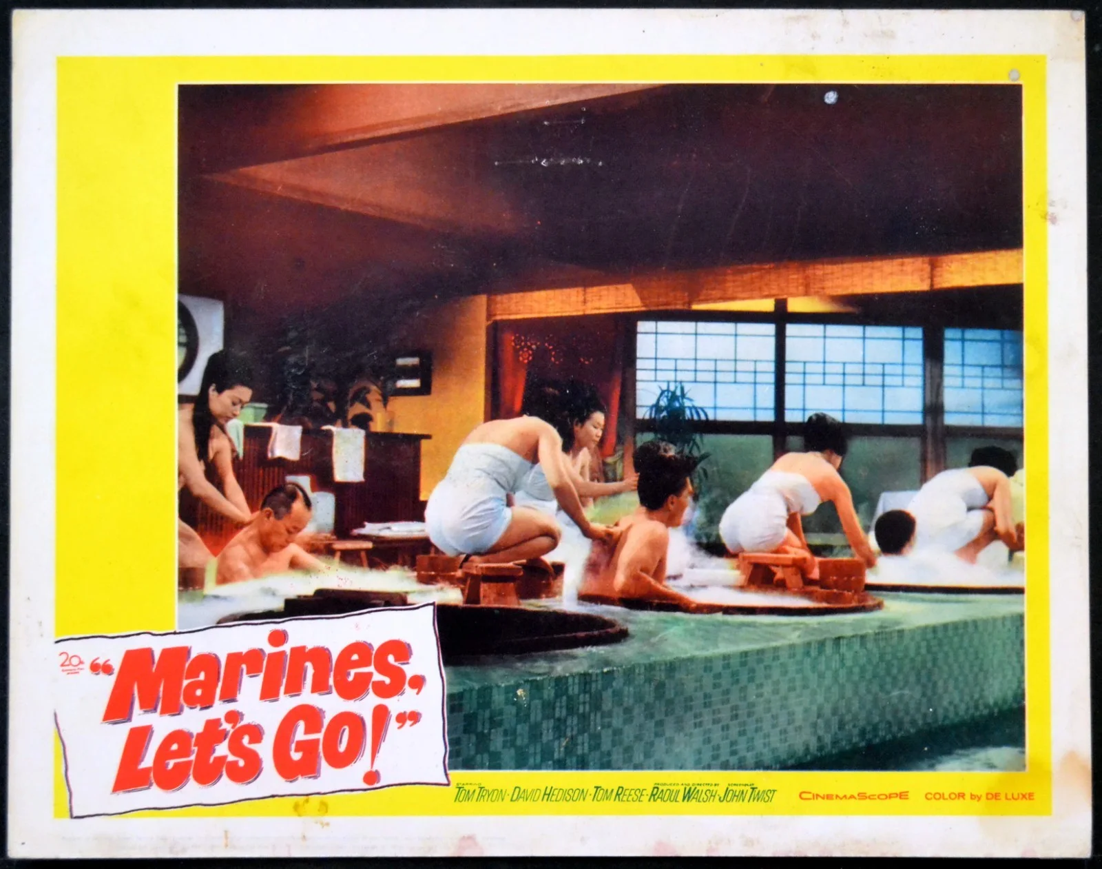 MARINES, LET’S GO! 1961 Tom Tryon, David Hedison, Tom Reese 6 LOBBY CARDS, image 2
