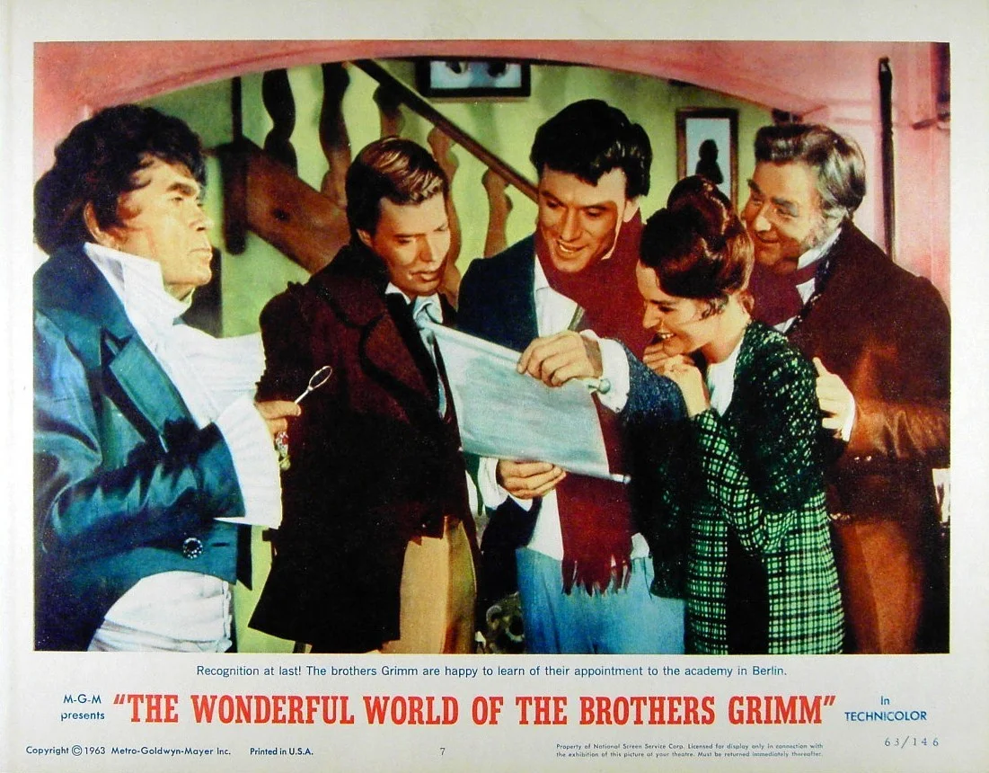 WONDERFUL WORLD OF BROTHERS GRIMM 1962 Laurence Harvey 5 LOBBY CARDS, изображение 5