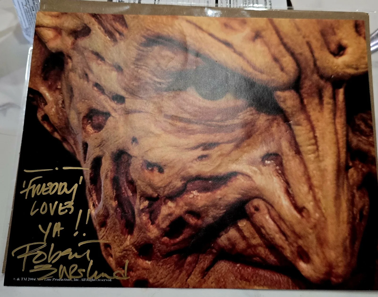 Robert englund — Robert Englund Signed 8x10 Autograph Nightmare On Elm Street Freddy Krueger