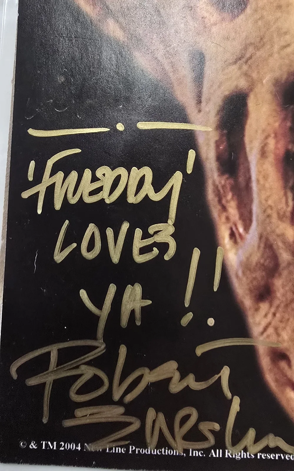 Robert englund — Robert Englund Signed 8x10 Autograph Nightmare On Elm Street Freddy Krueger, изображение 2