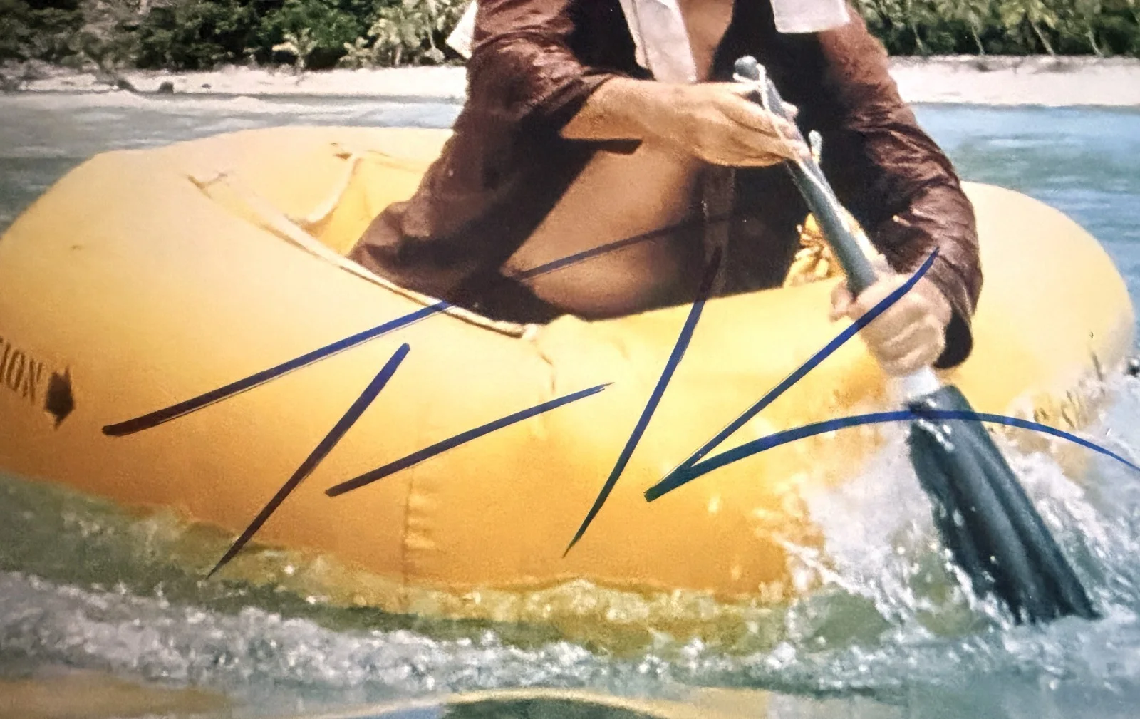 Tom Hanks Castaway signed 8x10 photo read description, image 2