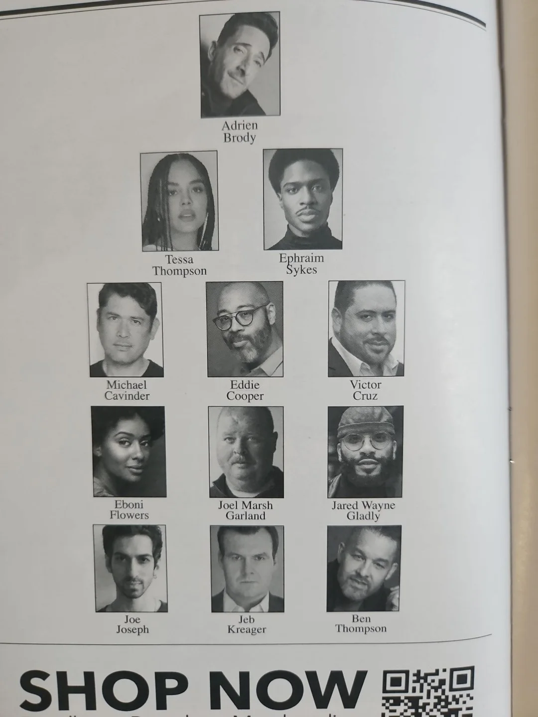 Tessa Thompson, Eddie Cooper, Ephraim Sykes — The Fear Of 13 Signed Playbill - Tessa Thompson, Eddie Cooper, Ephraim Sykes, изображение 5