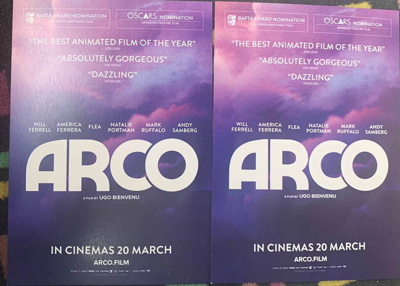 Arco Movie Film Postcards x 2, изображение 2