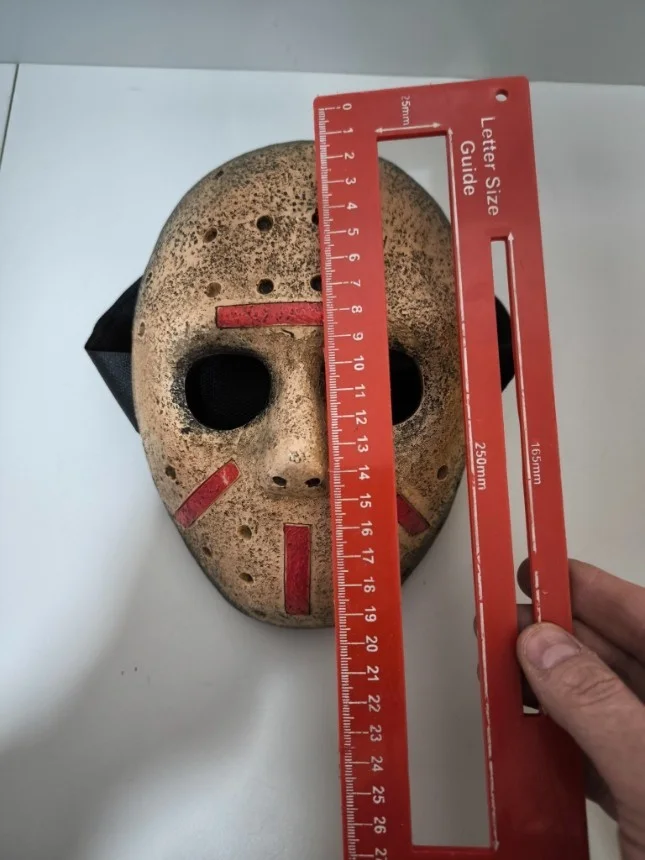 Jason Friday the 13th Mask Replica Resin Wall Hanger 22.5cm x16cm Nemesis Now, image 2