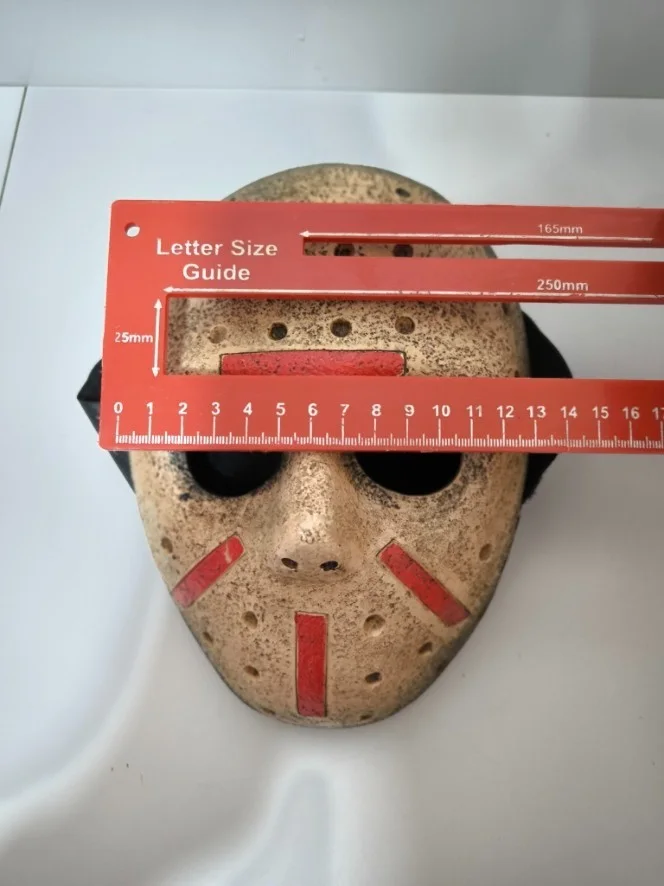 Jason Friday the 13th Mask Replica Resin Wall Hanger 22.5cm x16cm Nemesis Now, image 3