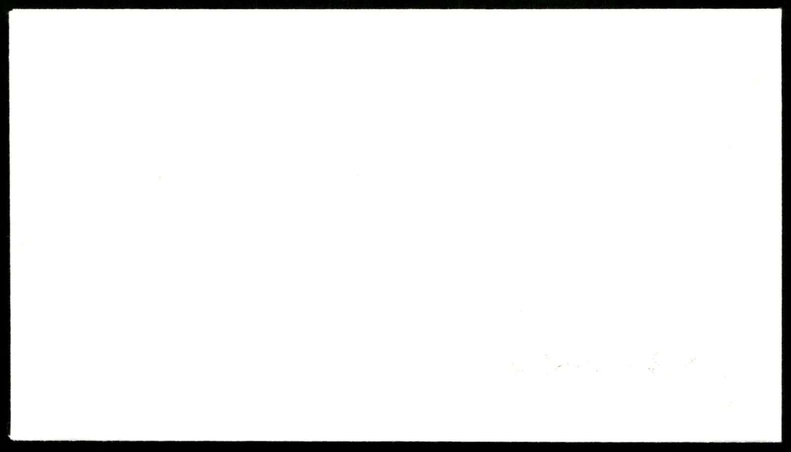 Actor Vincent Price 1st First Day Cover Signed Auto -Vintage FDC Autograph, image 2