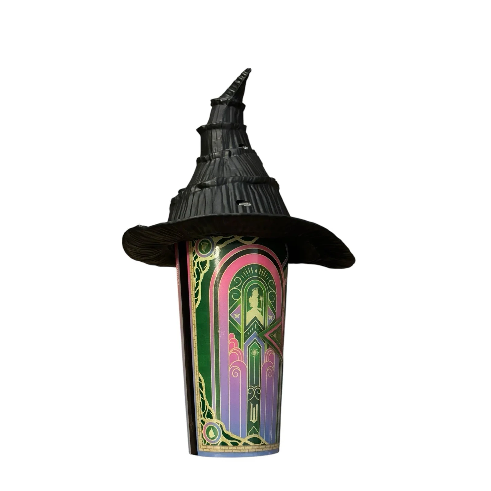 Cineworld Wicked For Good Drinking Cup 750ml With Elphaba Hat New, image 5