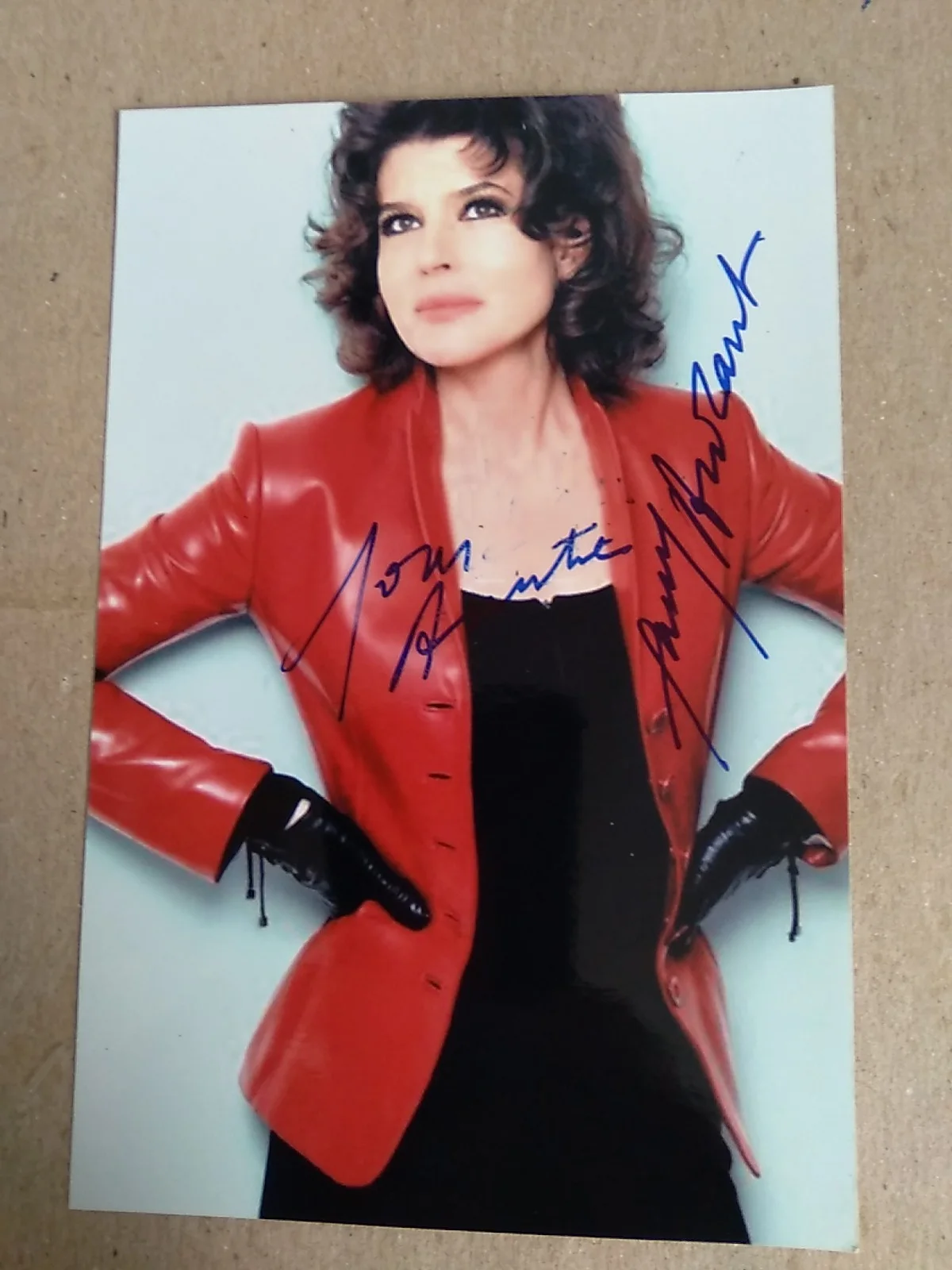 Fanny Ardant Signed Autograph 6x4in Photo, image 2