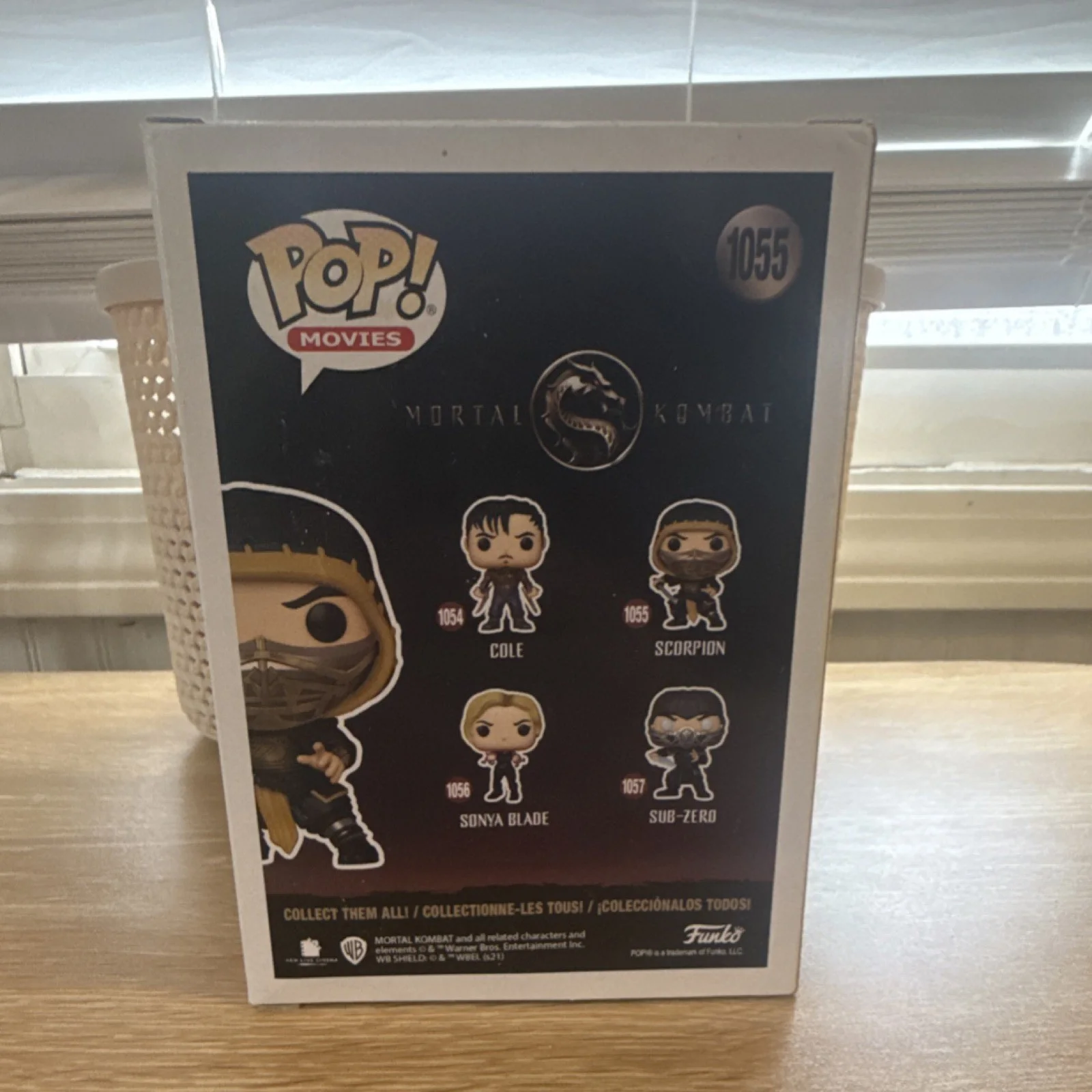 Funko Pop Mortal Kombat Scorpion Beckett COA Autographed Chris Casamassa LTP, изображение 4