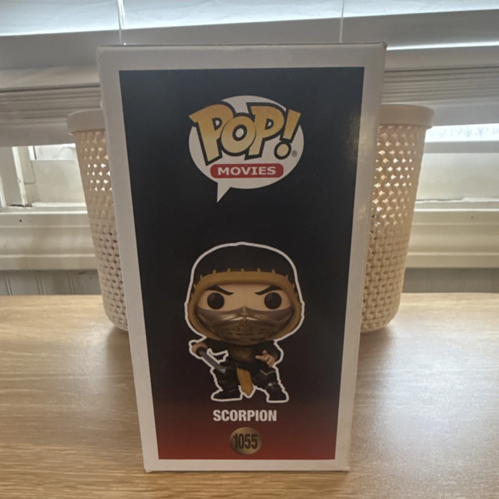 Funko Pop Mortal Kombat Scorpion Beckett COA Autographed Chris Casamassa LTP, изображение 5
