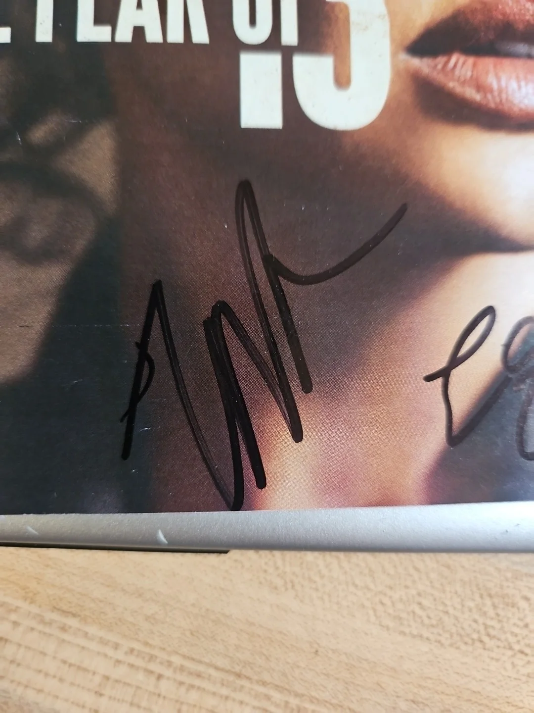Tessa Thompson, Eddie Cooper — The Fear Of 13 Signed Playbill - Tessa Thompson, Eddie Cooper, изображение 2