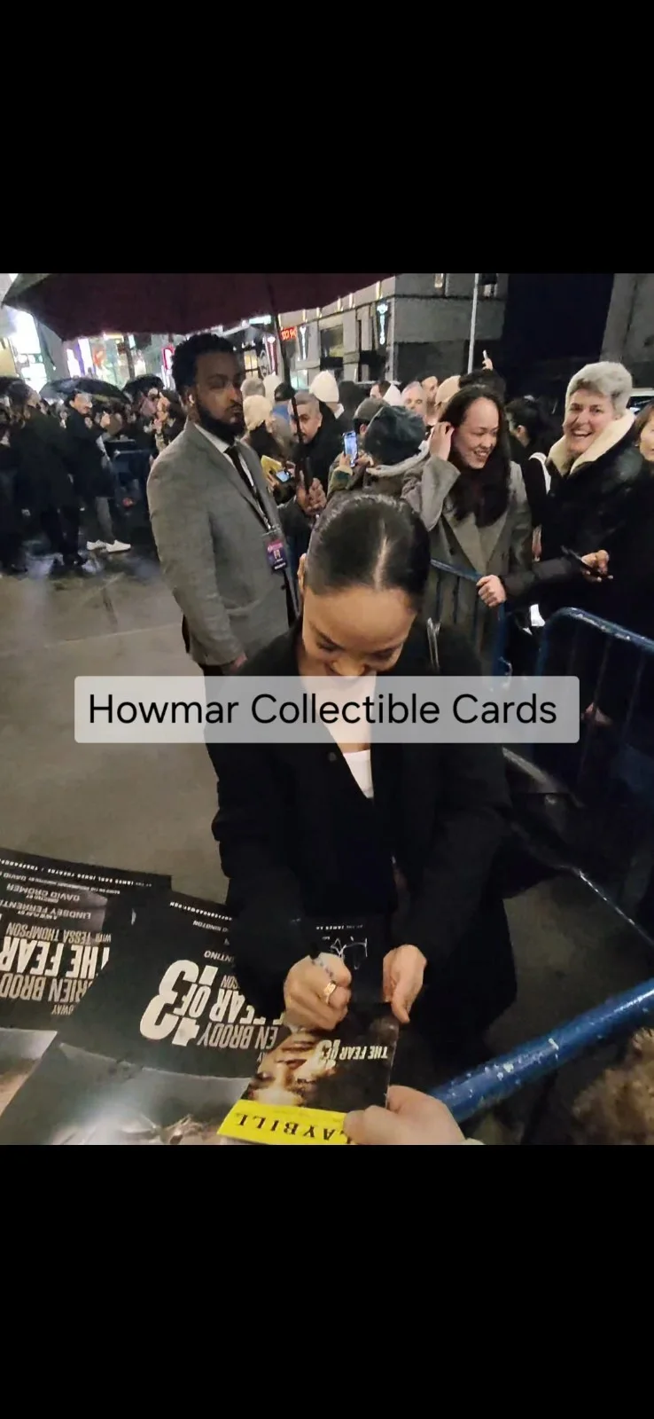 Tessa Thompson, Eddie Cooper — The Fear Of 13 Signed Playbill - Tessa Thompson, Eddie Cooper, изображение 5