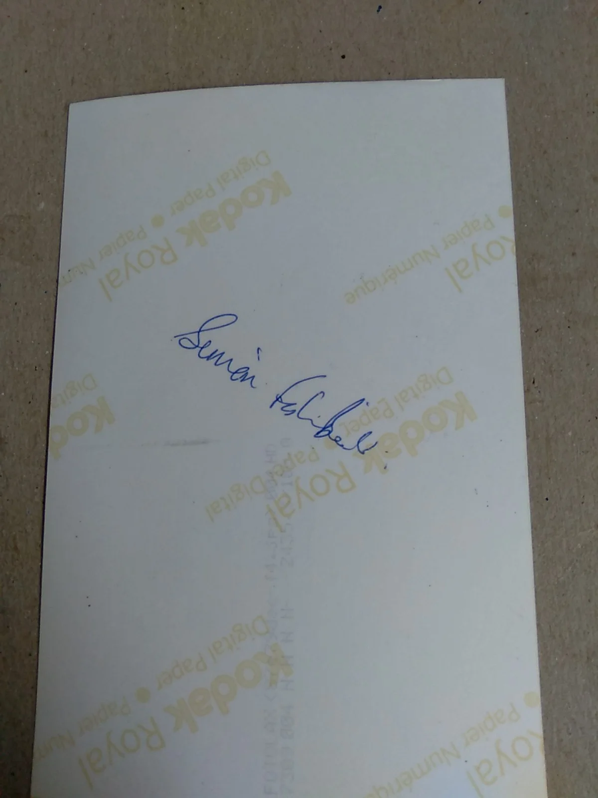 Simon Fisher-Becker Signed Autograph 6x4in Photo, изображение 4