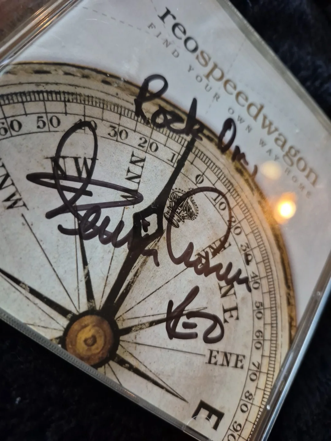 REO Speedwagon Signed Find Your Own Way Home Original CD & Booklet, image 2