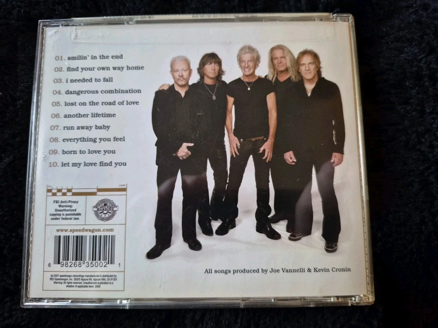REO Speedwagon Signed Find Your Own Way Home Original CD & Booklet, image 4