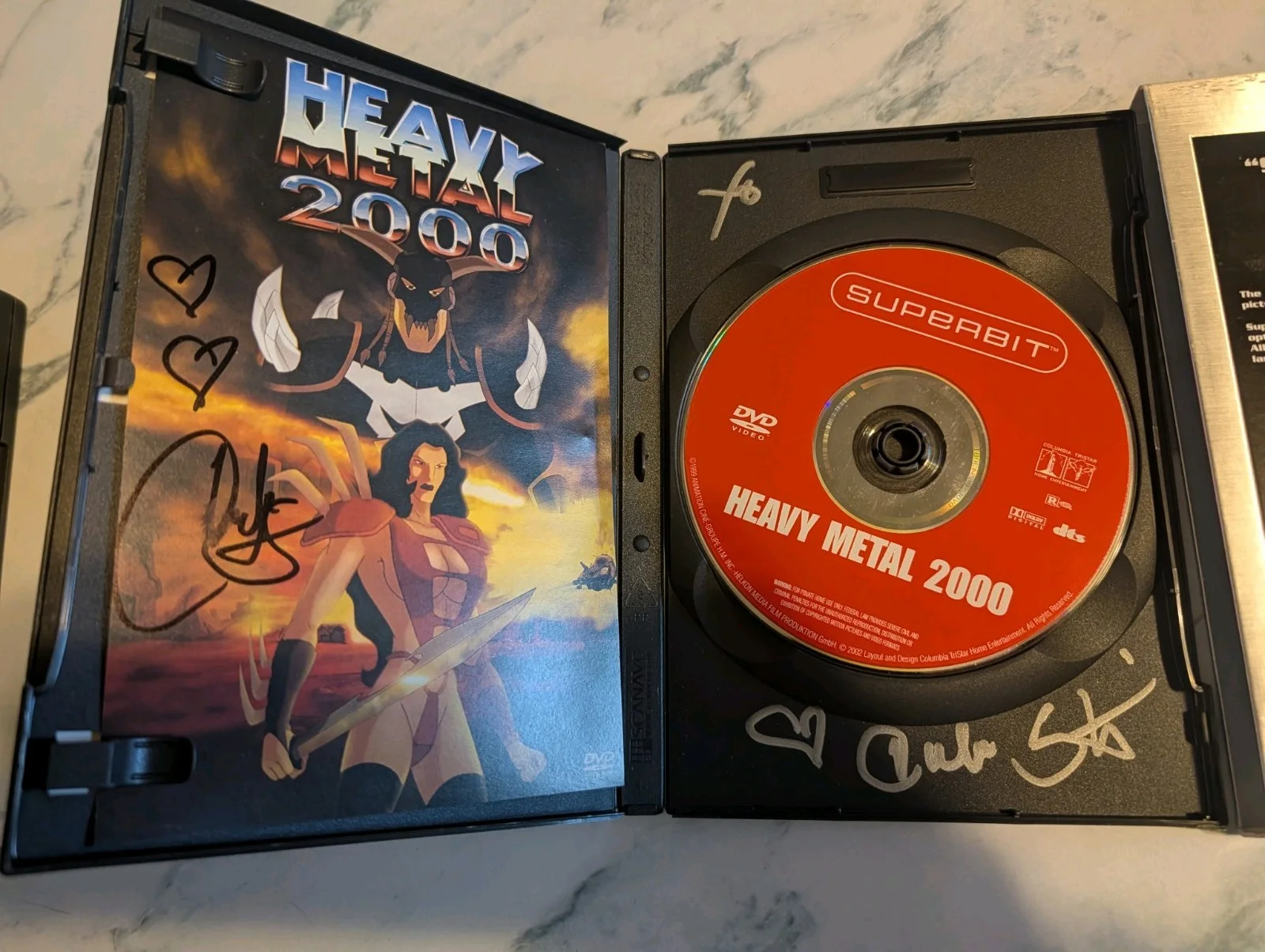 Julie Strain — Heavy Metal 2000 Dvd Signed Autograph Julie Strain Lot, изображение 5