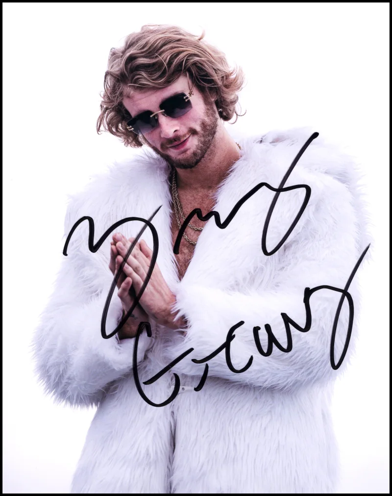 Yung Gravy — Yung Gravy Signed Autograph 8x10 Photo - Betty (Get Money) Marvelous Rapper