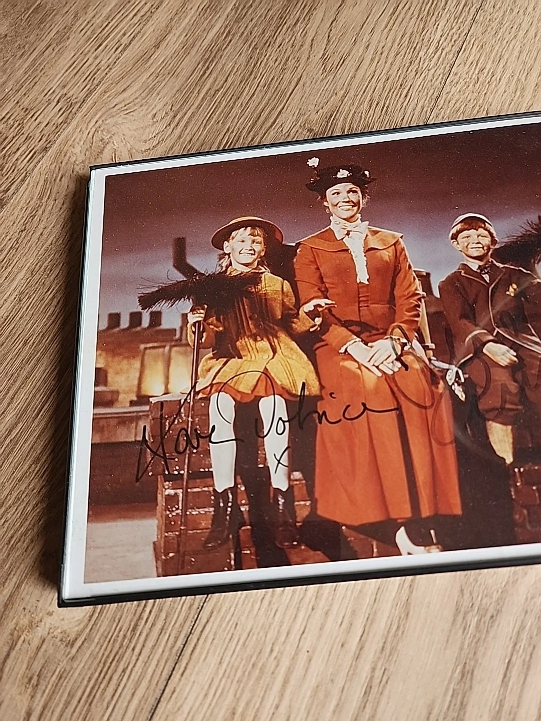Rare Signed Mary Poppins Photo - Julie Andrews & Karen Dotrice Autograph, изображение 2