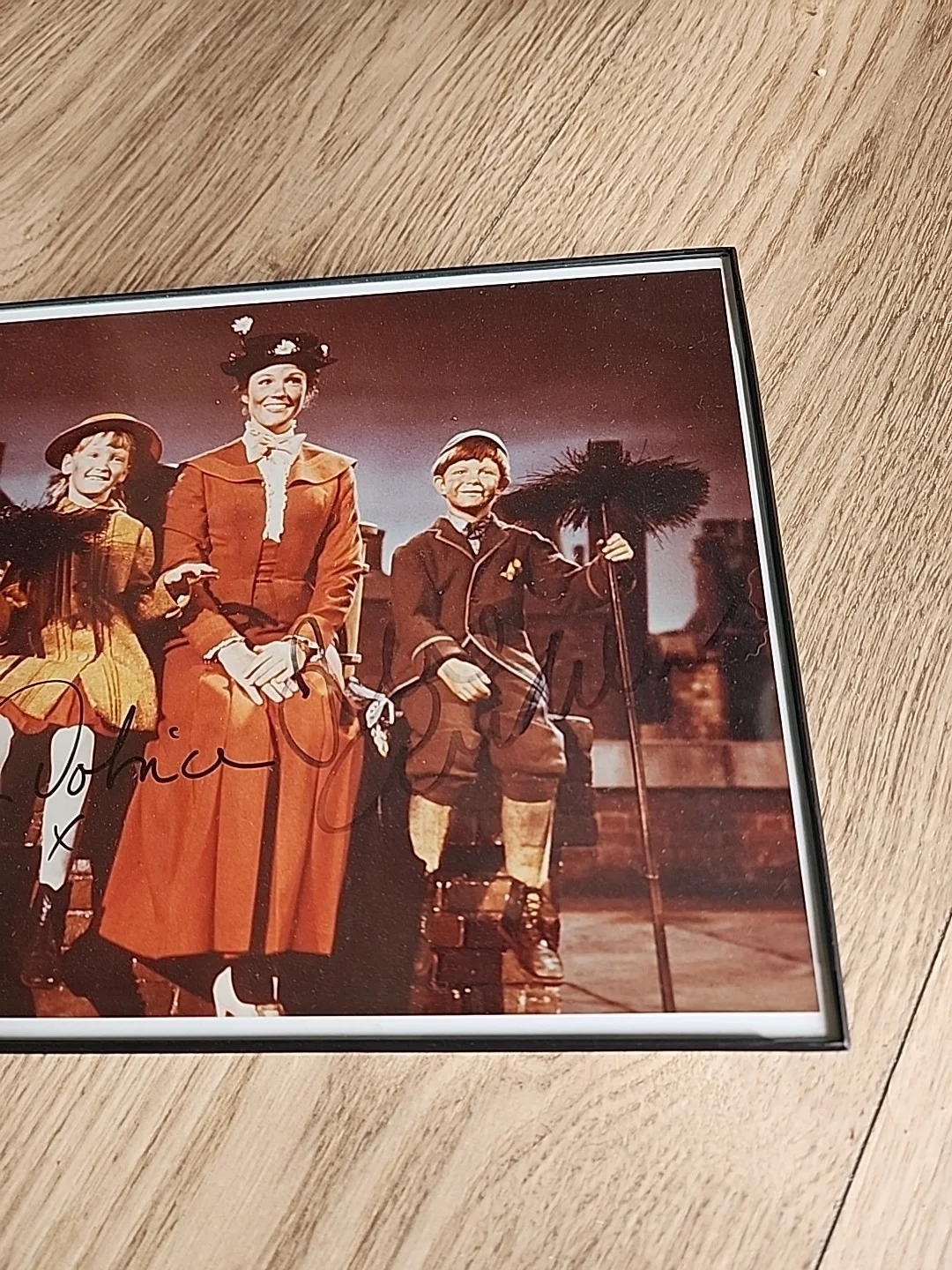 Rare Signed Mary Poppins Photo - Julie Andrews & Karen Dotrice Autograph, изображение 3
