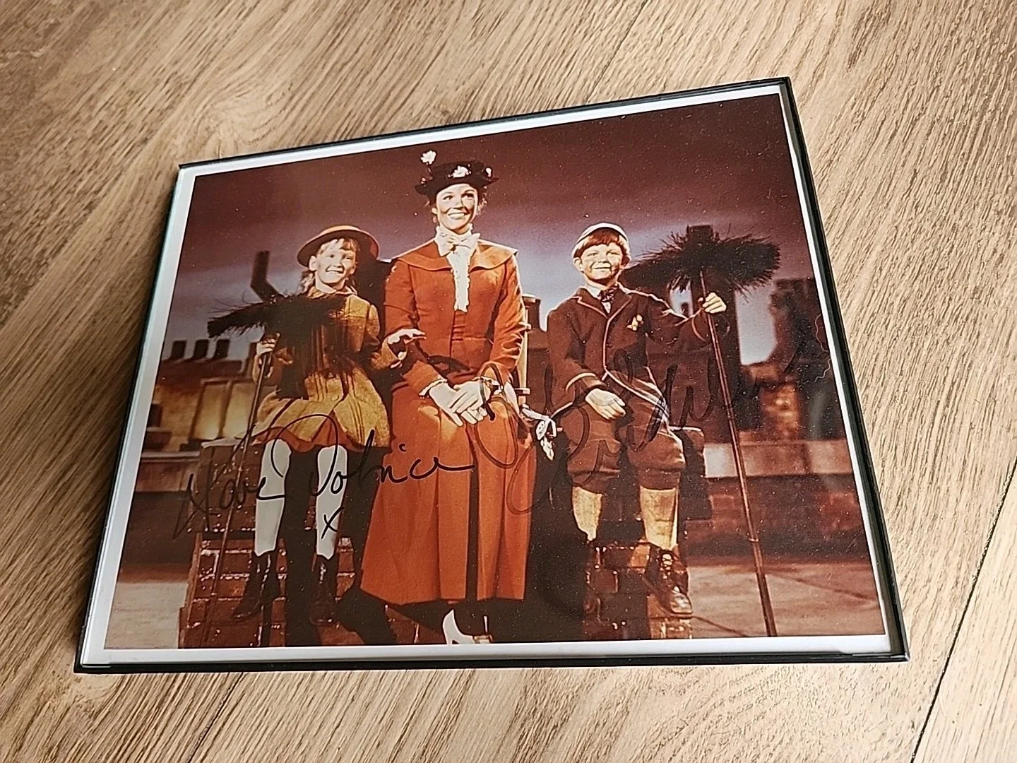 Rare Signed Mary Poppins Photo - Julie Andrews & Karen Dotrice Autograph, изображение 4