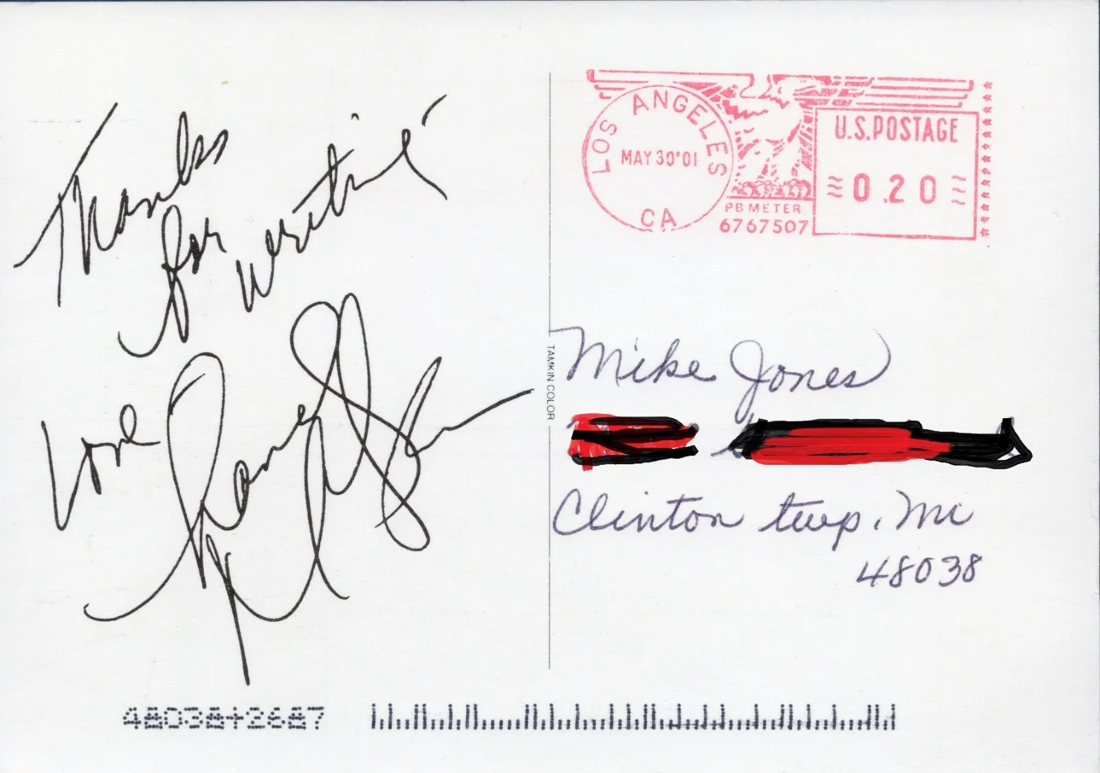 Nancy McKeon — Nancy McKeon Signed 4x6 Postcard Autograph Facts of Life - W/COA, image 2