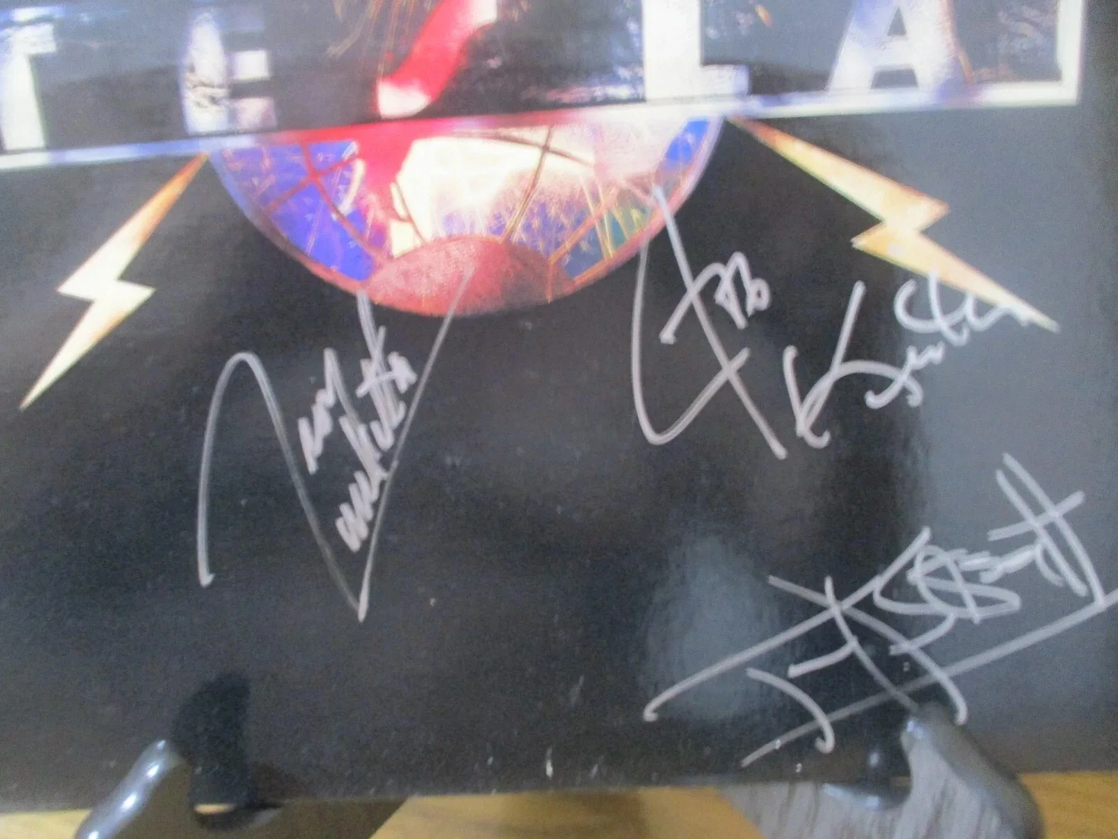 TESLA AUTHENTIC SIGNED/AUTOGRAPHED PROMO 12" SINGLE COVER BY JEFF KEITH + 4, image 3