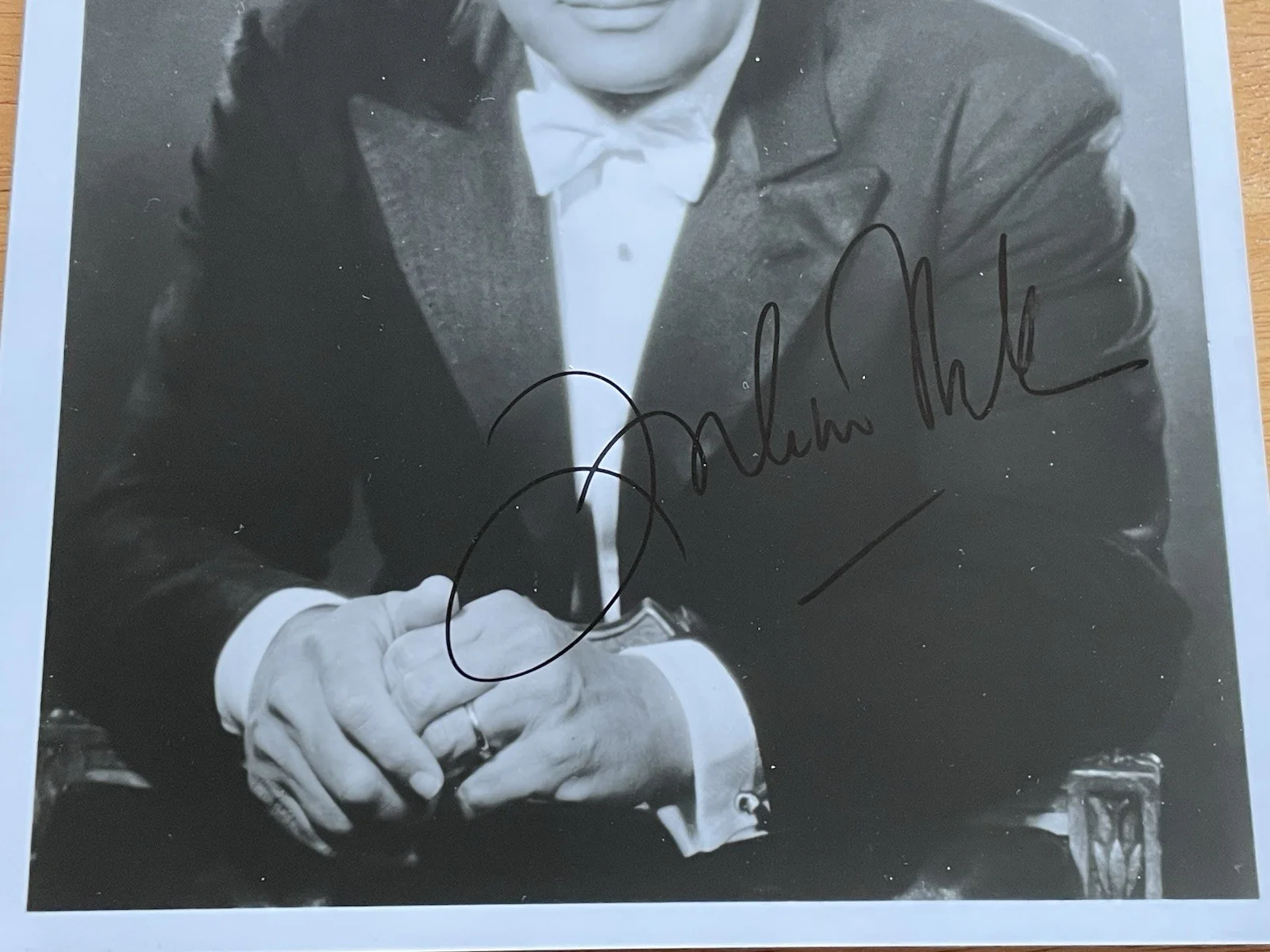 Conductor Zubin Mehta Autograph Photo Director Emeritus of Israel Philharmonic, изображение 4