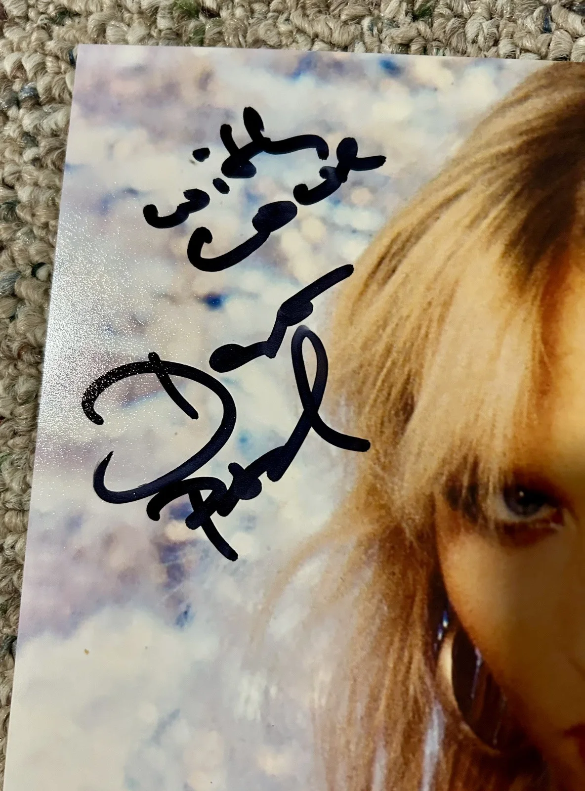 DORO PESCH Signed 8x10 Photo 🔥singer for Warlock - inscription w/Beckett cert, image 2