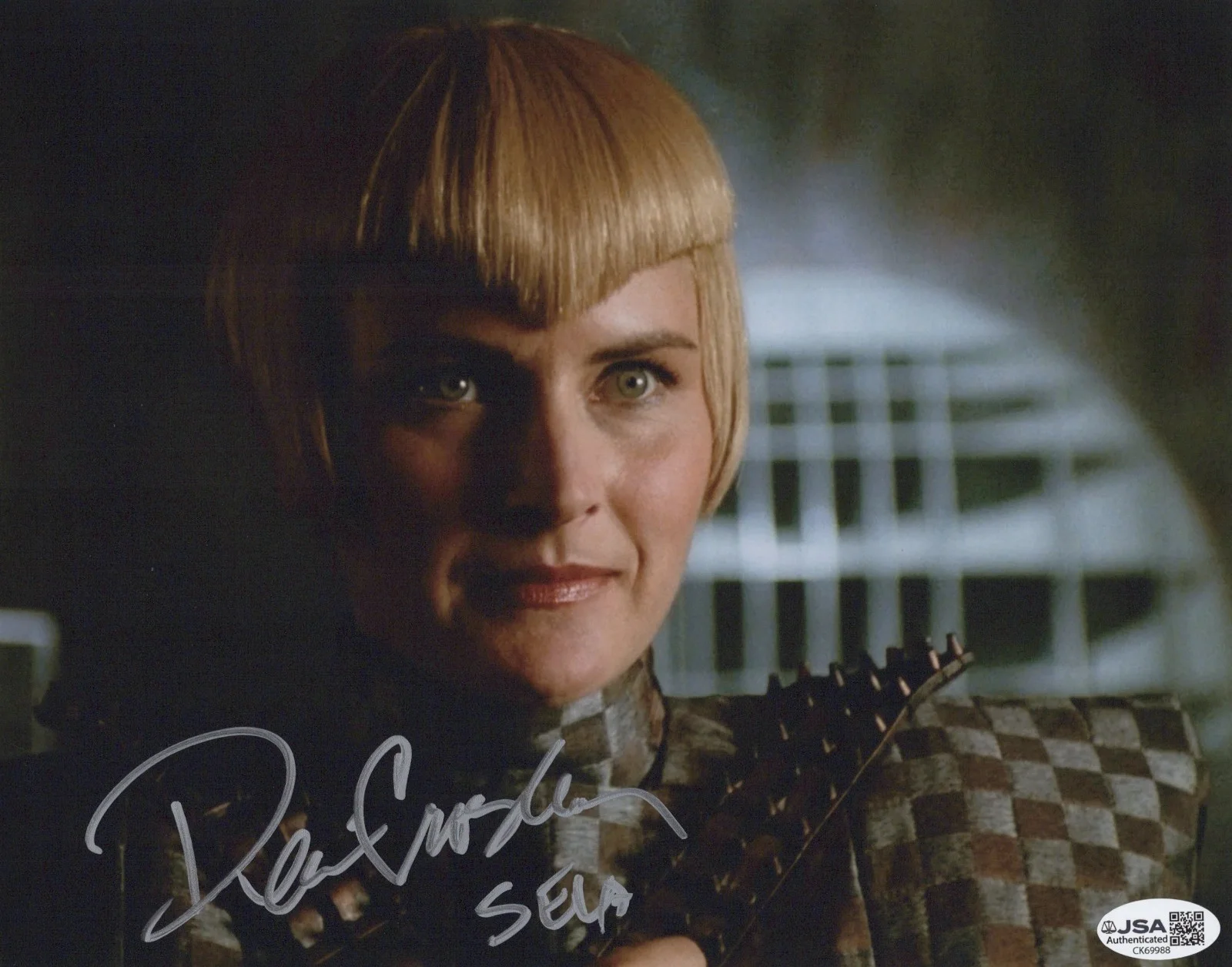 Denise Crosby — Star Trek: The Next Generation- Denise Crosby signed Sela 8x10 photo JSA COA