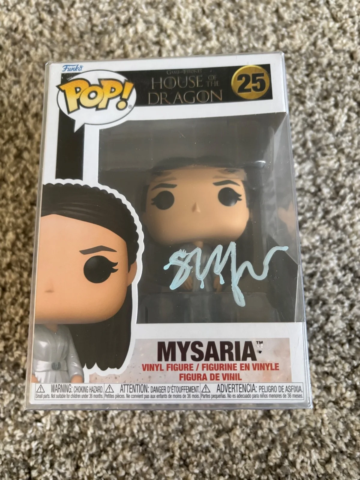 SONOYA MIZUNO — SONOYA MIZUNO - Mysaria - House of the Dragon Signed Funko w/ COA