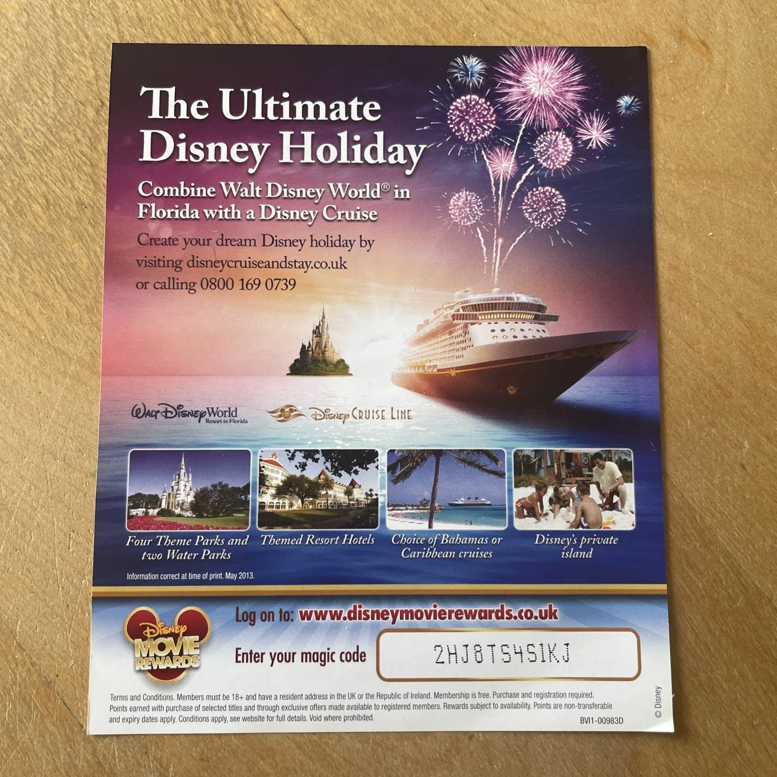 RARE PROMOTIONAL FLYER INSERT Disney The Lion King Musical, image 2