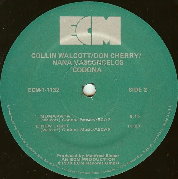 CODONA s/t free Jazz, Latin, Funk / Soul, Folk, Fusion Vinyl Lp, изображение 4