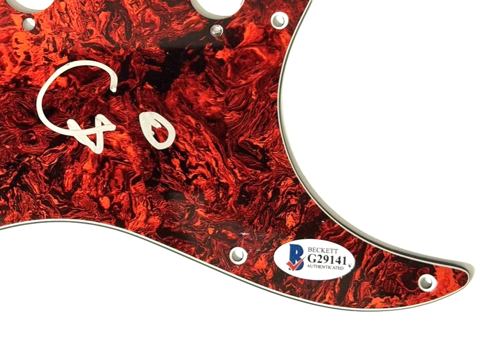 Trey Anastasio Signed Guitar Pickguard Beckett BAS COA G29141 Phish Autograph, изображение 2
