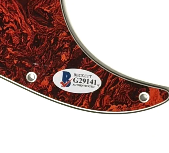 Trey Anastasio Signed Guitar Pickguard Beckett BAS COA G29141 Phish Autograph, изображение 5