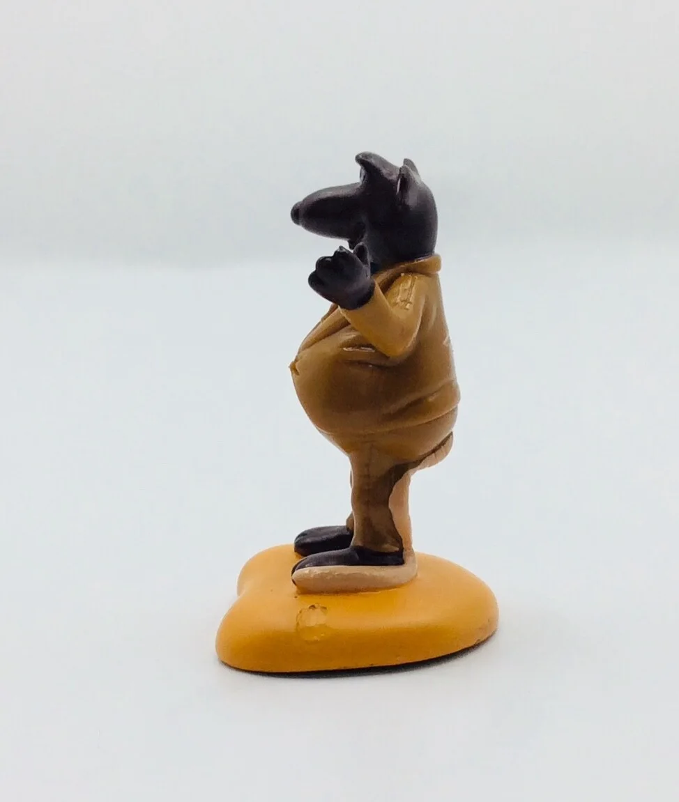 VINTAGE 1999 WEETOS CEREAL DREAMWORKS AARDMAN CHICKEN RUN FIGURE NICK RAT RARE, image 2