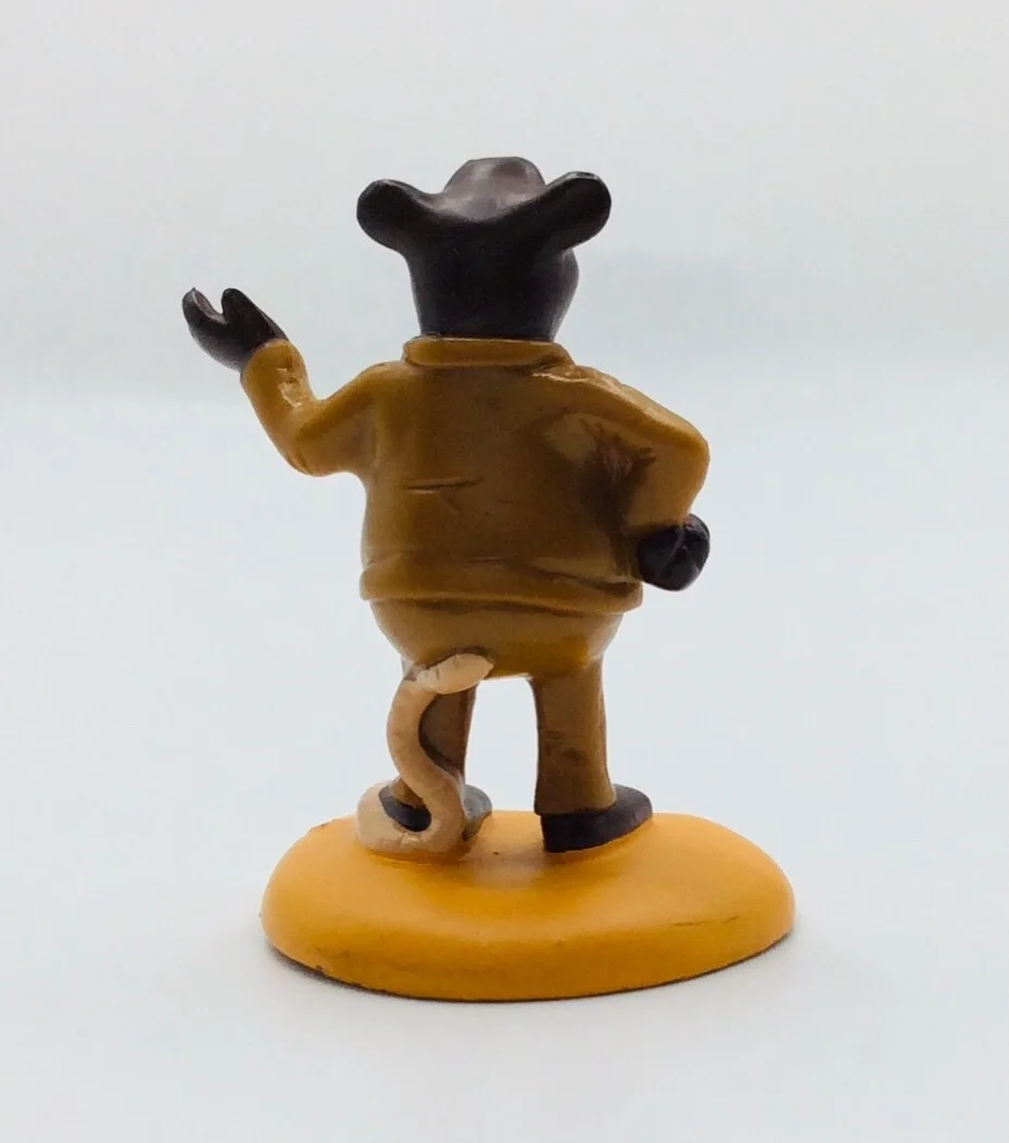 VINTAGE 1999 WEETOS CEREAL DREAMWORKS AARDMAN CHICKEN RUN FIGURE NICK RAT RARE, image 4