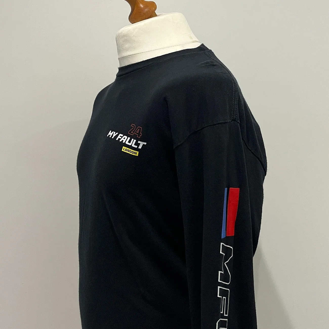 MY FAULT LONDON Cast & Crew T-Shirt LS (L) Production Gift 2024 Movie Film, изображение 2