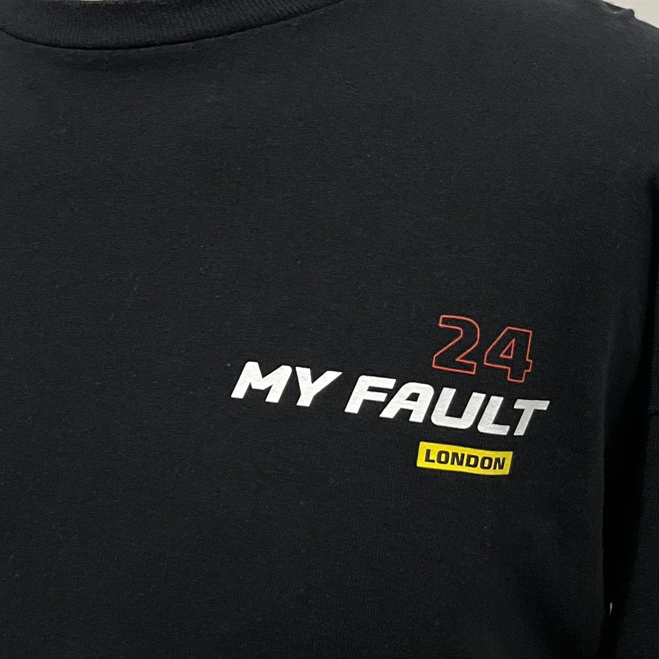 MY FAULT LONDON Cast & Crew T-Shirt LS (L) Production Gift 2024 Movie Film, изображение 5