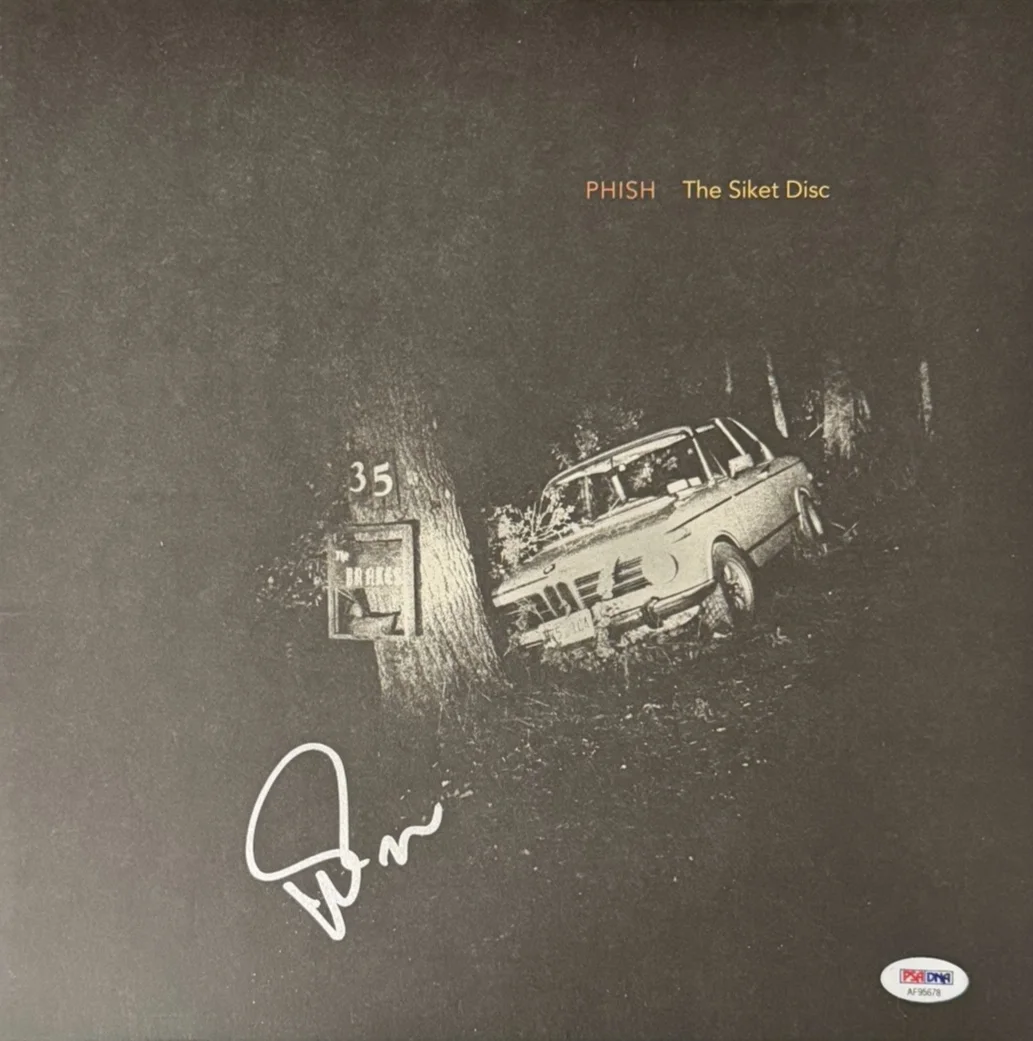Trey Anastasio Signed Phish “The Siket Disc” Vinyl LP Album PSA DNA COA AF95678, image 2