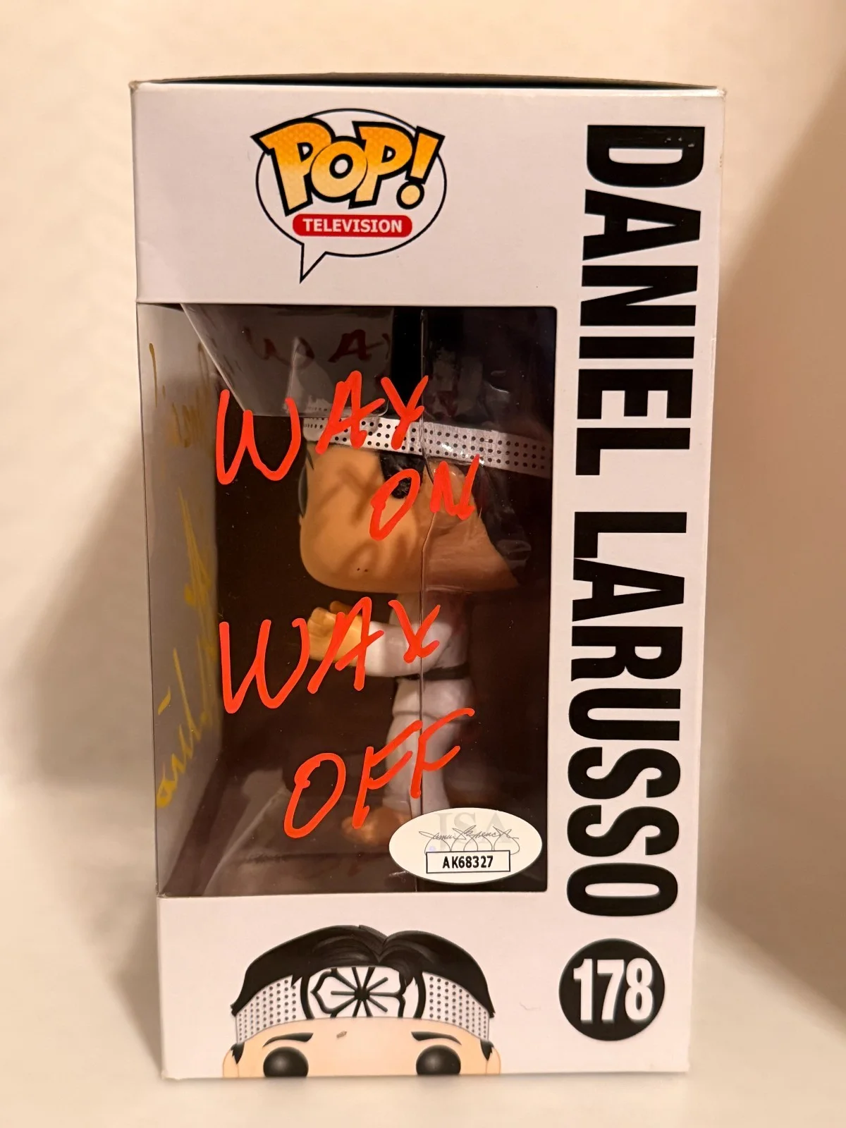 Ralph Macchio, William Zabka — Karate Kid Funko & VHS Set Signed By Ralph Macchio & Wiliam Zabka JSA COA, image 3