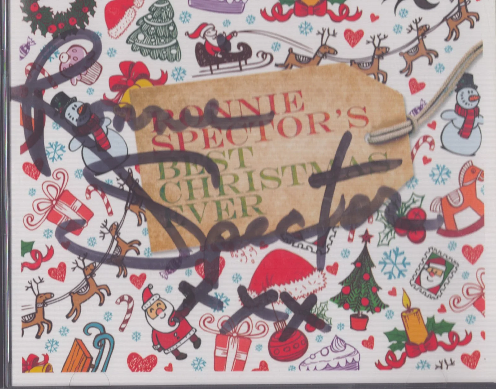 Ronnie Spector — RONNIE SPECTOR - COMPACT DISC CASE SIGNED, image 2
