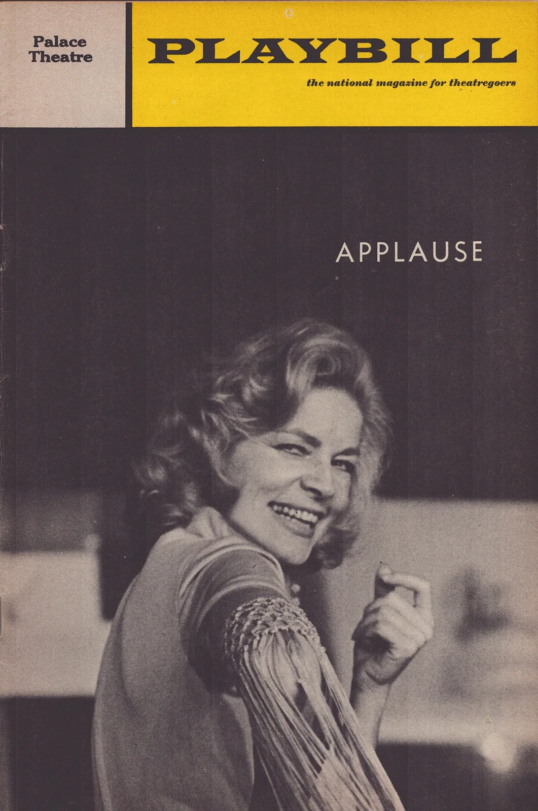Lee Roy Reams, Penny Fuller, Adolph Green, Len Cariou — APPLAUSE PLAY CAST - SHOW BILL SIGNED WITH CO-SIGNERS