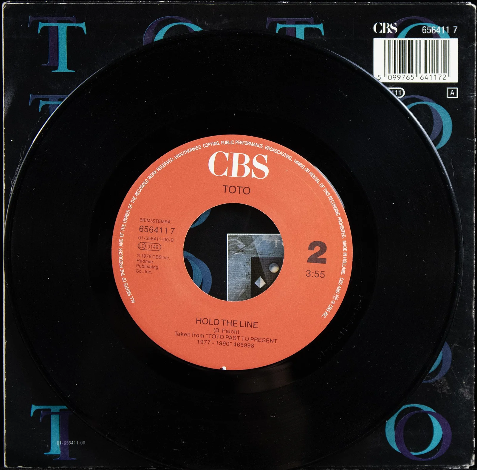 Toto, Steve Porcaro, David Paich, Mike Porcaro — TOTO - RECORD ALBUM COVER SIGNED WITH CO-SIGNERS, изображение 5