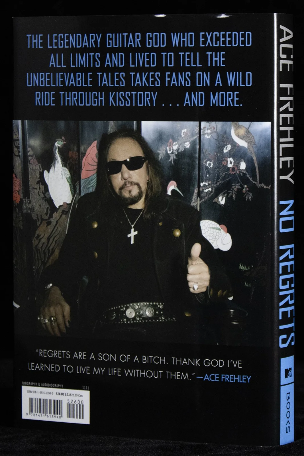 Ace Frehley — ACE FREHLEY - BOOK SIGNED, image 2