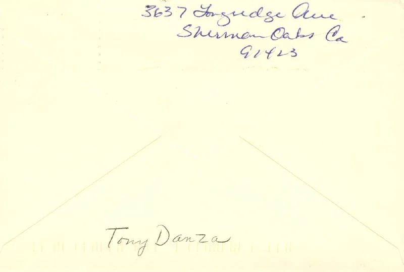 Tony Danza — TONY DANZA - AUTOGRAPH LETTER SIGNED 09/15/2003, image 4