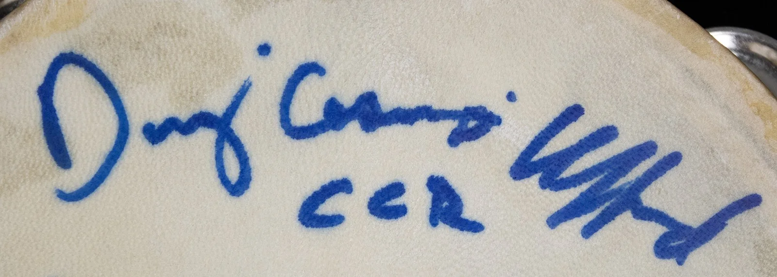 Douglas Ray Clifford — CREEDENCE CLEARWATER REVIVAL (DOUGLAS RAY CLIFFORD) - EPHEMERA SIGNED, image 2