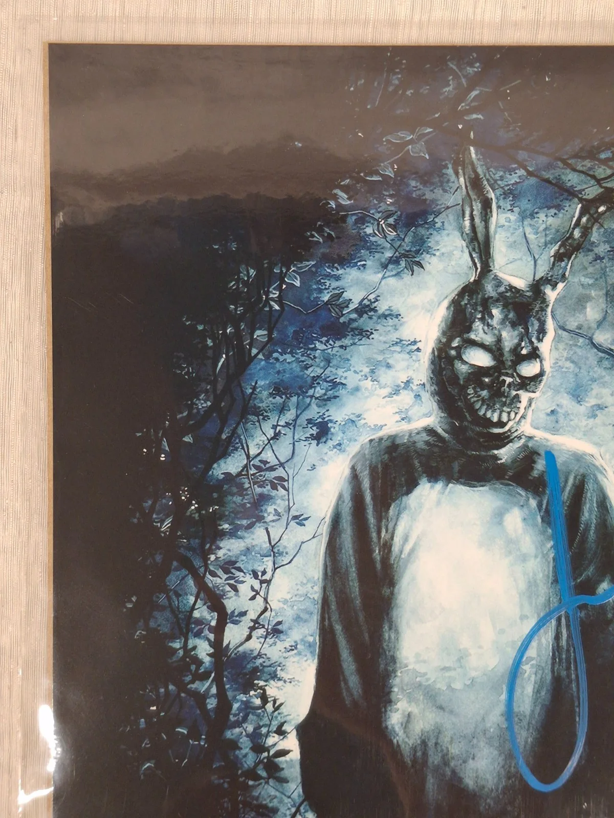 James Duval — James Duval Signed 8x10.5 Donnie Darko Movie Poster Photo Frank Actor w/BAM COA, изображение 2