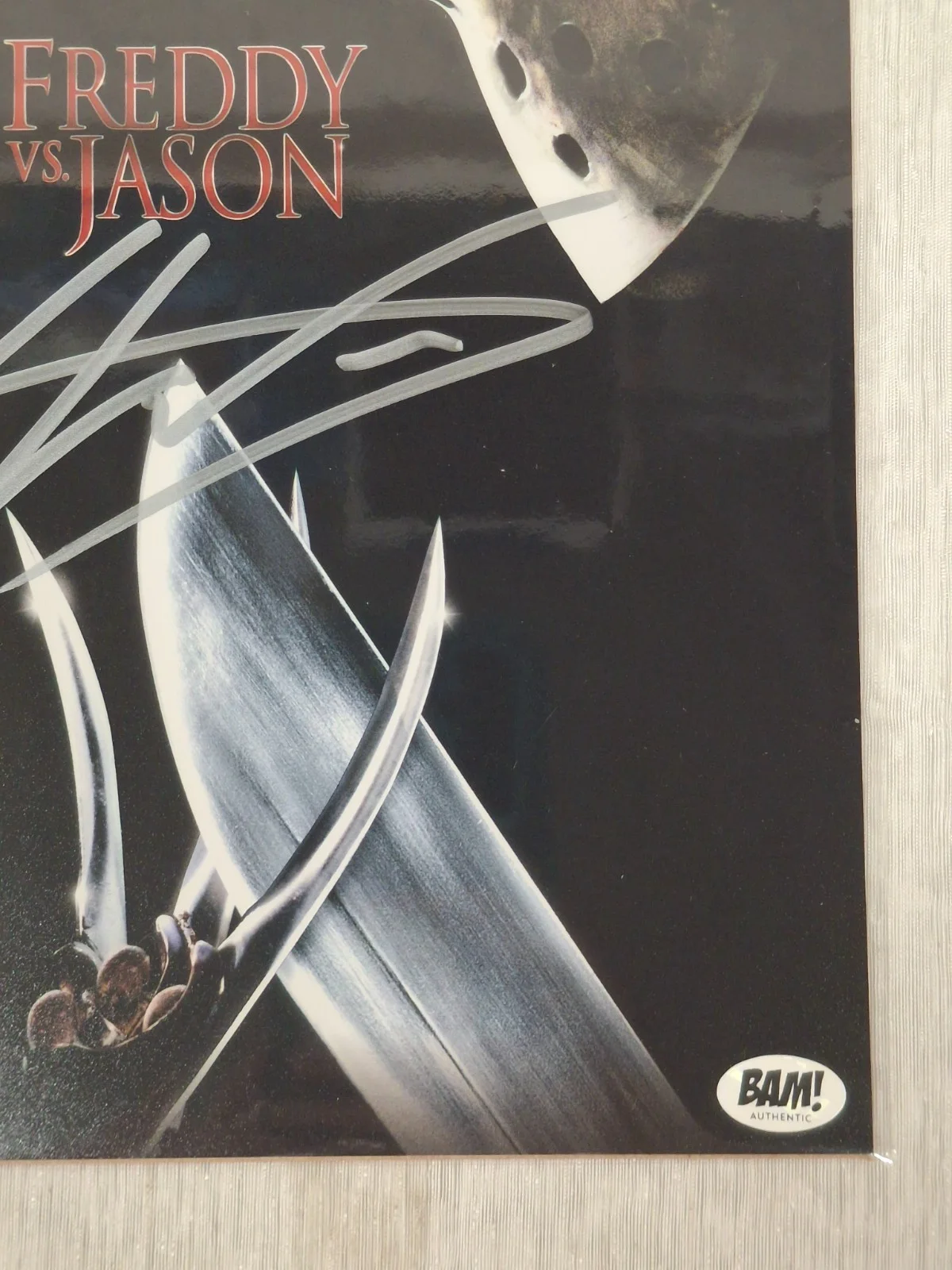 ZACK WARD — ZACK WARD Authentic Hand-Signed "FREDDY VS. JASON" 8x10 Photo Bam Box COA, изображение 4